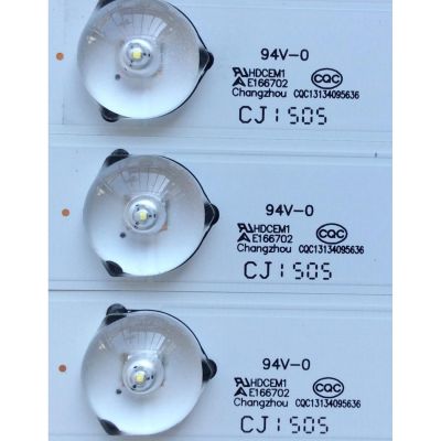 KIT DE LED'S PARA TV HISENSE ((10 PIEZAS)) / NUMERO DE PARTE HD480DF-B32 / CQC13134095636 / RSAG7.820.5921/ROH VER.D / PANEL HD480DF-B32\S2\GM\BBY\ROHS / MODELO NS-48D420NA16 - Imagen 4